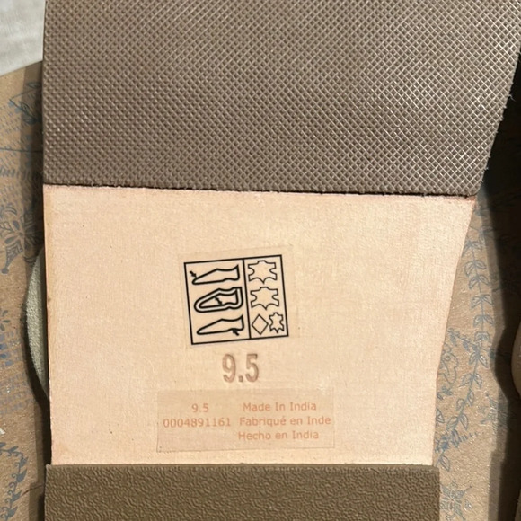 Free People ‘cafe’ beige Hadden Women's Sandals size 9.5 NIB - Picture 3 of 4